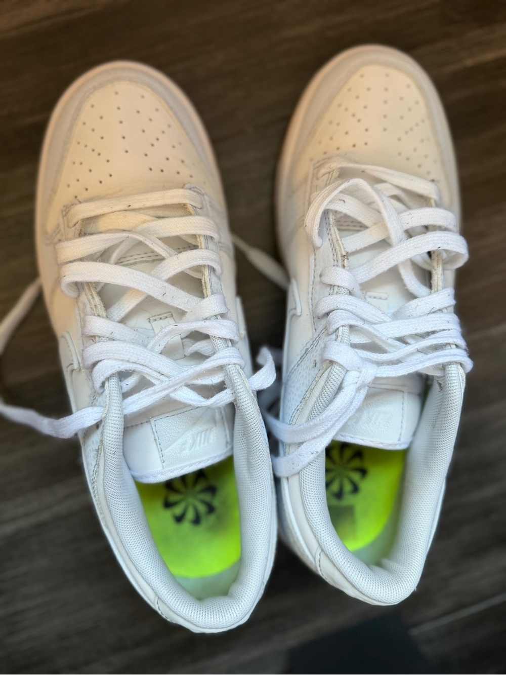 Nike Dunk Low Next Nature White Gum Women’s Sneakers Size 8